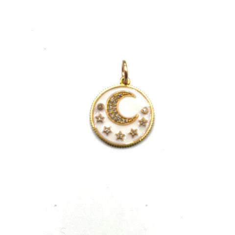 Paula Rosen Moon & Star Charm