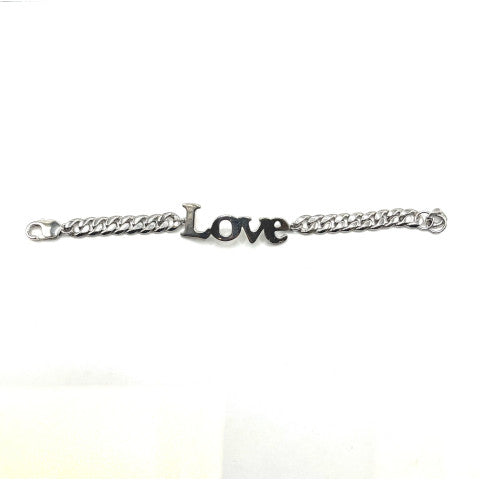 Paula Rosen Sterling Silver Love Bracelet