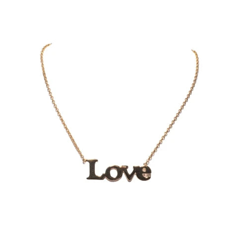 Paula Rosen Big LOVE necklace