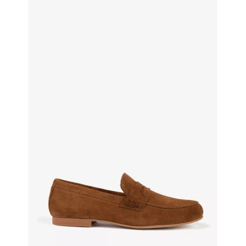 Penelope Chilvers Bonnie Suede Loafer in Brown