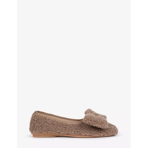 Penelope Chilvers Celeste Shearling Bow Slipper