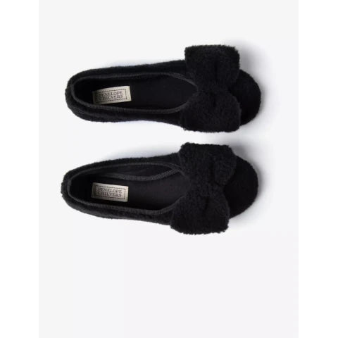 Penelope Chilvers Celeste Shearling Bow Slipper