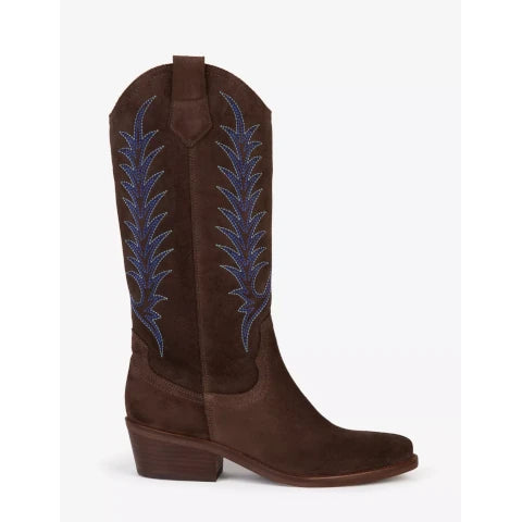 Penelope Chilvers Goldie Embroidered Cowboy Boot