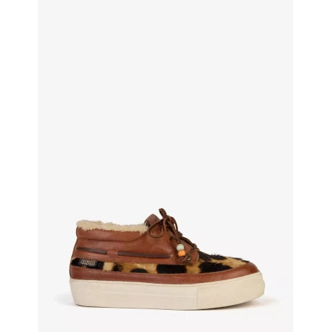 Penelope Chilvers Lumberjack Pony Wool-Lined Sneaker