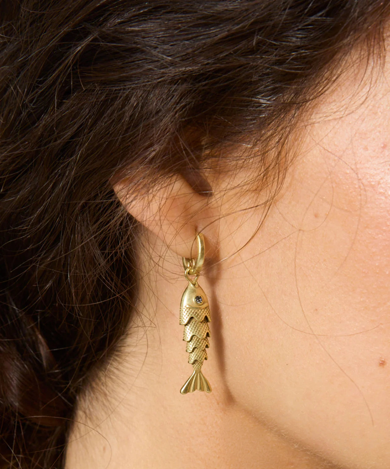 Roxanne Assoulin Fish Drop Earring