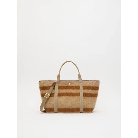 Rue de Verneuil Traversee M Tote in Mongolian Blanket Camel