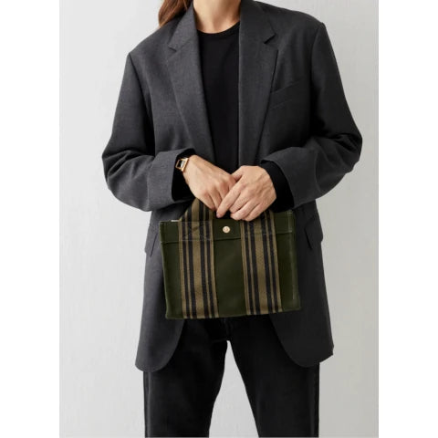 Rue De Verneruil Tote S in Equestrian Flannel