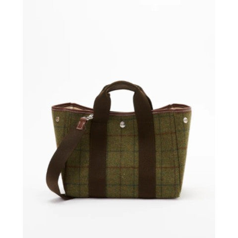 Rue De Verneuil Traversee S Tote in Hunting Tweed Khaki