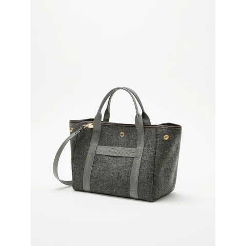 Rue De Verneuil Traversee S Tote in Whip Grey Flannel