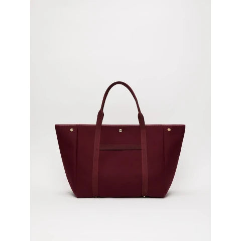Rue de Verneuil Traversee L in Whip Flannel Burgundy