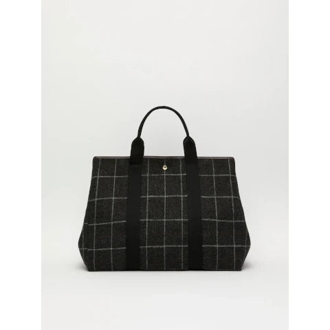 Rue de Verneuil Traversse XL  in Hunting Tweed Charcoal