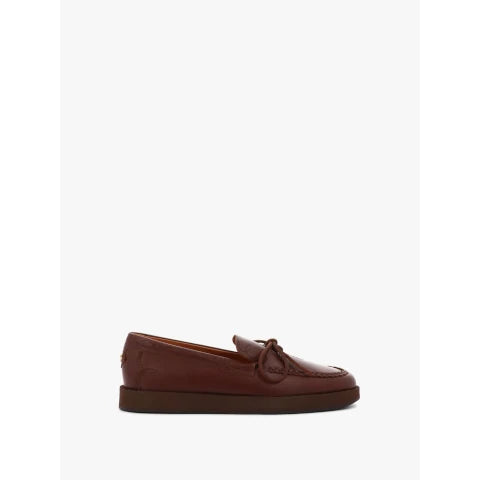 Socque Totem Leather Loafer