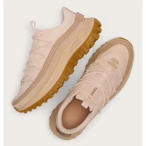 Sorel Callisign Horizon Low Sneaker in White Peach