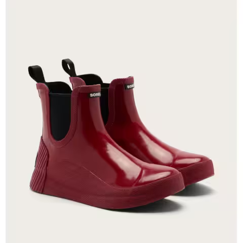 Sorel Out N About Chelsea Rain Boot in Red