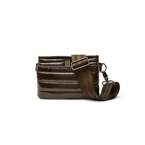 Think Royln Bum Bag in Glossy Chocolate