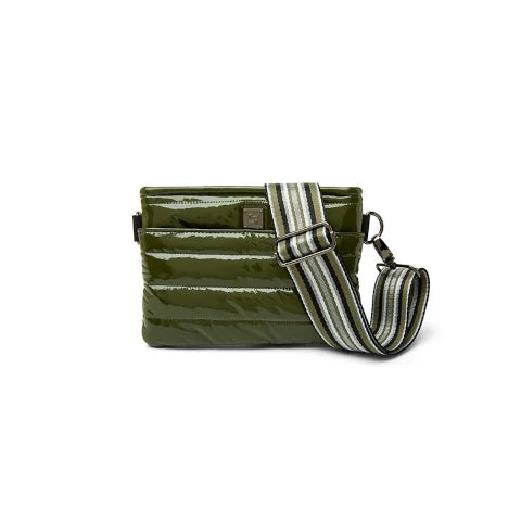 Think Royln Bum Bag in Olive Patent