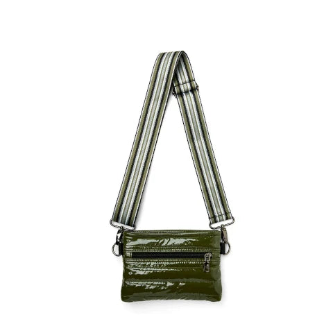 Think Royln Bum Bag in Olive Patent