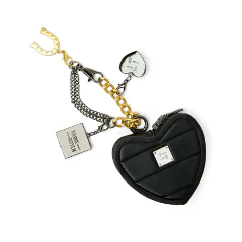 Think Royln Love Charm Keychain Heart Pouch