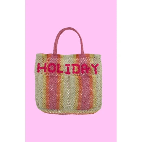 The Jacksons Monty Holiday Stripe Tote