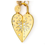 Three Stories Love Explosion Heart Pendant