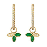 Three Stories Emerald Petal Charm