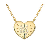 Small  Love Explosion Heart Necklace