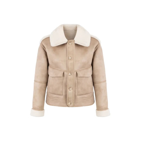 Urbancode Short Reversible Button Down Jacket
