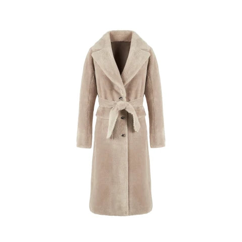 Urbancode Reversible Teddy Coat in Taupe