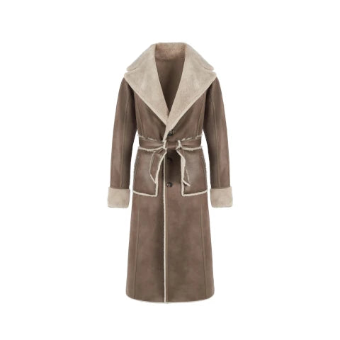 Urbancode Reversible Teddy Coat in Taupe