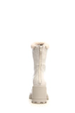 Voile Blanche Claire Patent Grey Leather