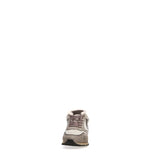 Voile Blanche Julia Fur Nubuck Two-Toned Grey Sneaker