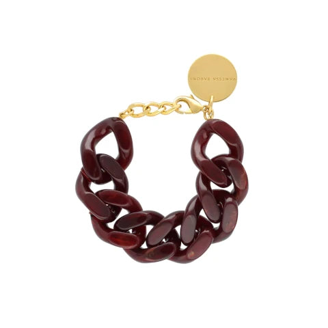 Vanessa Baroni Great Bracelet in Bordeaux