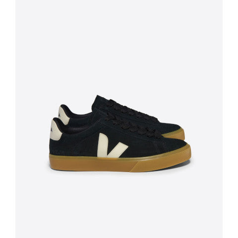 Veja Campo Sneaker in Black Suede