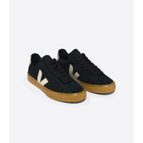 Veja Campo Sneaker in Black Suede