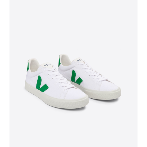 Veja Campo Canvas Sneaker with Green or Red V