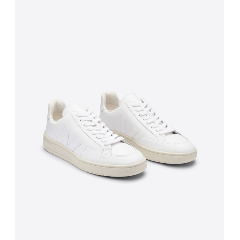 Veja V-12 White with White V Sneaker