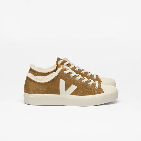 Veja Wata II Sneaker in Winter Suede and Faux Fur