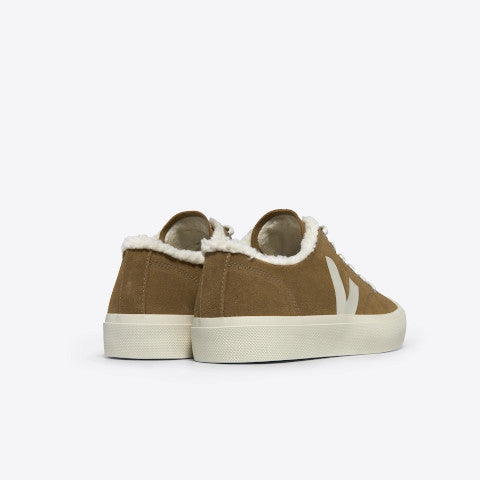 Veja Wata II Sneaker in Winter Suede and Faux Fur