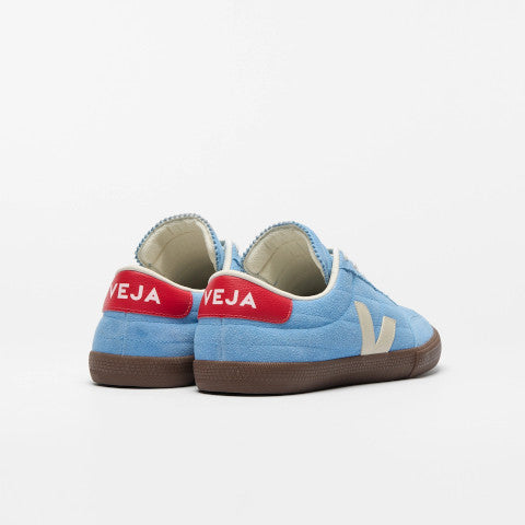 Veja Panenka Suede in Aqua Pierre Bark