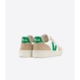 Veja V-10 White-Green-Sahara Sneakers