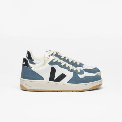 Veja V-10 Sneakers in White Black California