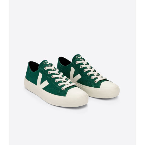 Veja Wata II Low Canvas Green Sneaker