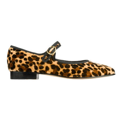 ViBi Venezia Leopard Mary Jane Loafers