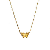 Paula Rosen Baby Butterfly Necklace