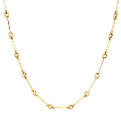 Three Stories Horsebit Chain Necklace