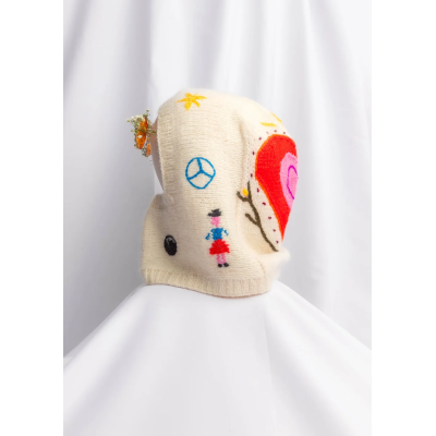 Casa Poma Heart Balaclava