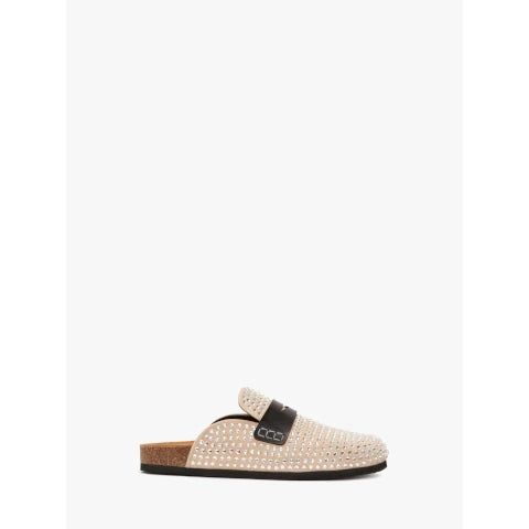 JW Anderson Crystal Loafer Mules