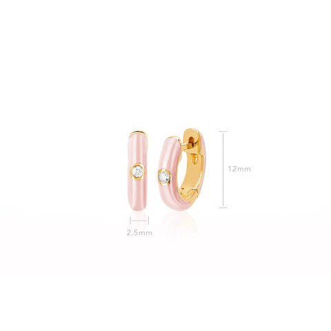 Round Hoop Earrings - 10mm - 9ct Yellow Gold – Sophie Divett Jewellery