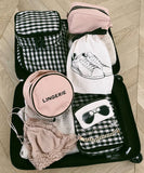 Bag-All Gingham 3 Piece Packing Cubes