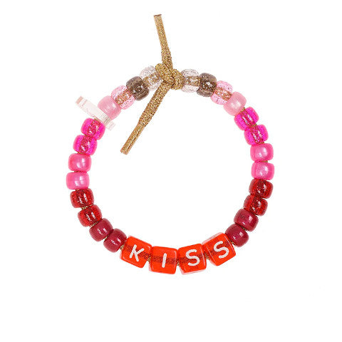 Lauren Rubinski Love Beads Peace Beaded Bracelet - Farfetch
